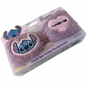 Stitch The Crème‎ Shop Disney Plush Spa Teddy Headband - Purple